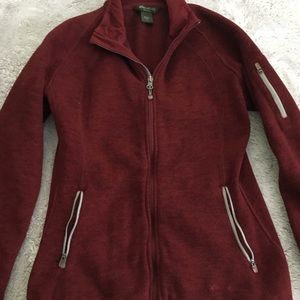 ACCEPTING OFFERS Knit zipup jacket
